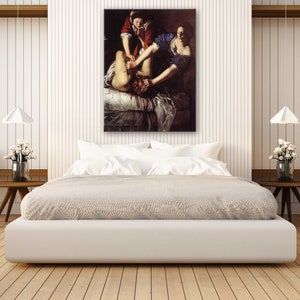 Beatrice Cenci by Gentileschi Canvas Wall Design Poster - Etsy