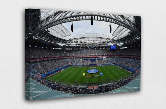 Krestovsky Stadium Canvas Wall Art Design Poster Print Decor Etsy 日本
