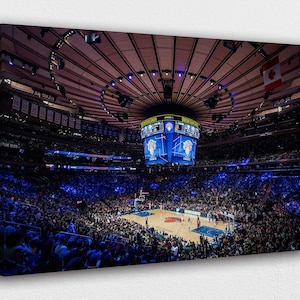 Madison Square Garden Stadion Leinwand Wand Kunst Design | Poster Print Dekor für Home & Office Dekoration | POSTER oder CANVAS BEREIT zum Aufhängen.