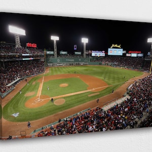 Fenway Park in Boston Canvas Wall Art Design | Poster Print Décor for Home & Office Decoration | POSTER or CANVAS READY to Hang.