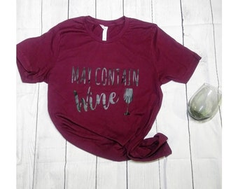Custom T-shirt. Personalized t-shirt. Wine lover t-shirt. T-shirt for best friend. Cute t-shirt. Cute t-shirt. Casual t-shirt.Trendy t-shirt