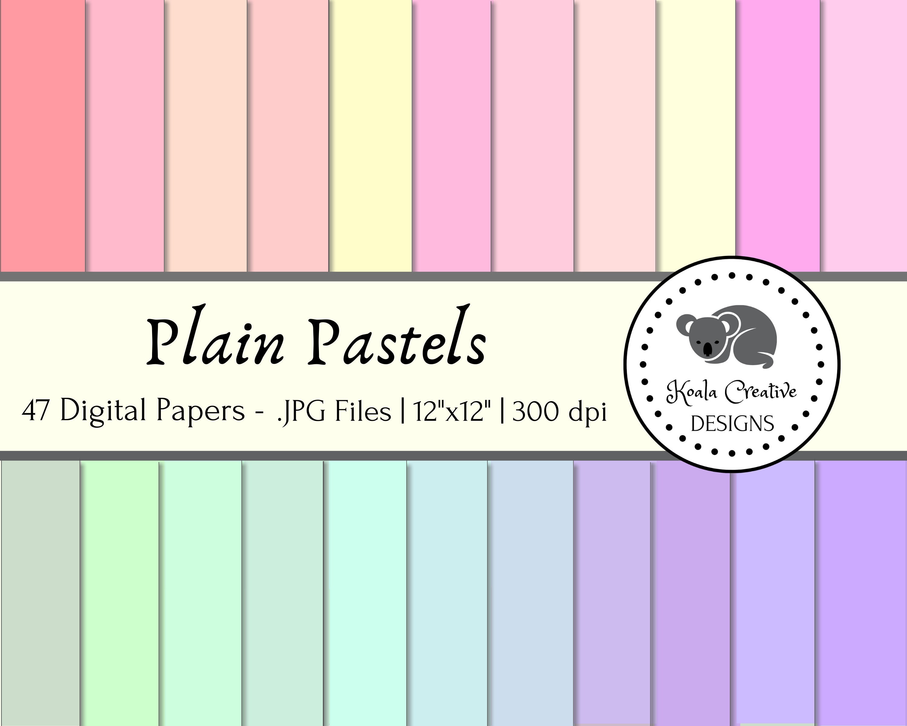 Pastel Plain Paper -  Canada