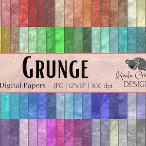 Grunge Digital Paper, Grunge Texture, Grunge Background, Grunge Paper, Grunge Design, Digital Scrapbooking -Commercial Use -Instant Download