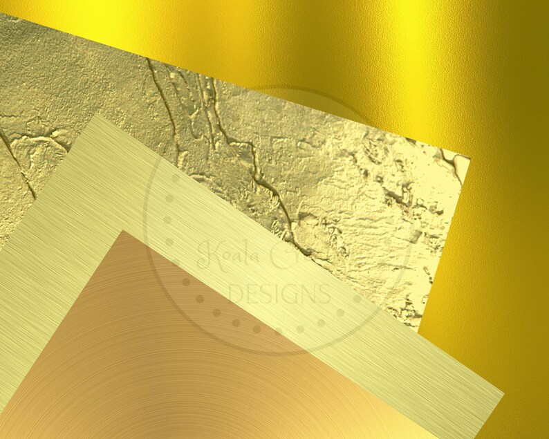 Gold Metals Digital Paper, Metallic Digital Paper, Metallic Texture