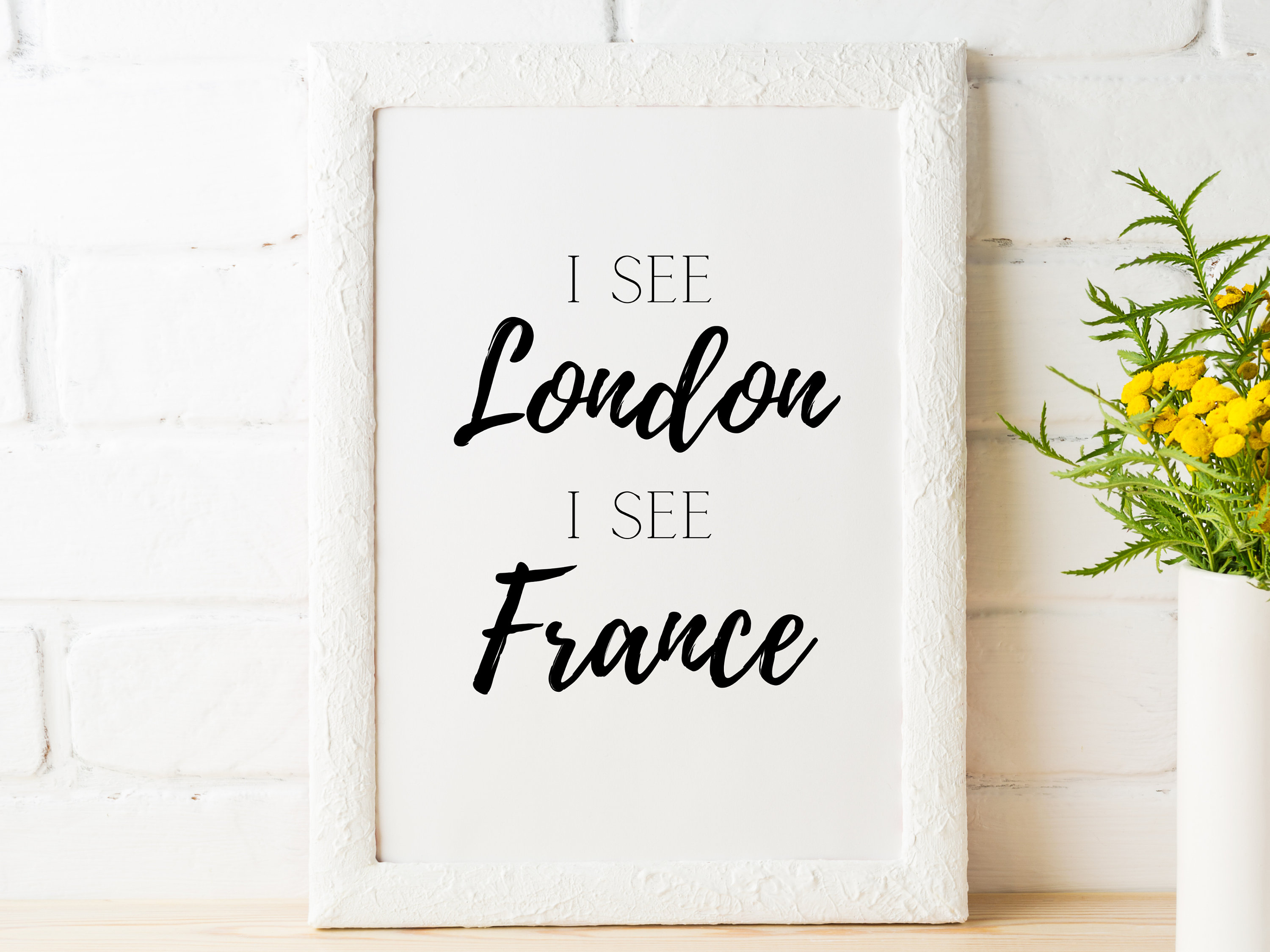 I See London I See France Meaning