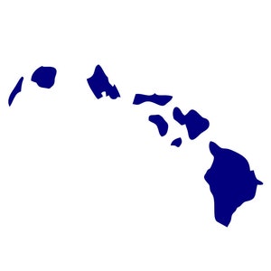 hawaiian ische Inseln Aufkleber, hawaiian Inseln Aufkleber, hawaiian Insel Auto Aufkleber, Aufkleber von hawaiian Inseln, die große Insel Aufkleber, maui Aufkleber