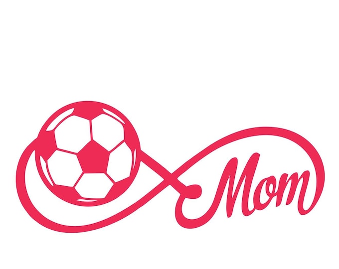 Soccer mom decal, soccer player decal, soccer decal, outdoor soccer decal, soccer enthusiast decal, car decal, soccer mom car decal