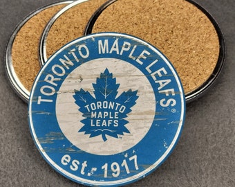 Sports Decor Toronto Maple Leafs Stanley Cup TRIMFLEXX 3-D Engraved Metallic Emblem Puck w/Embossed Finish 