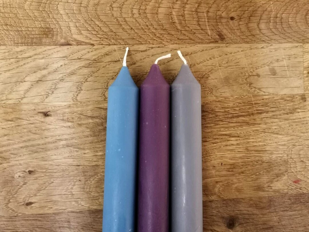 Set of Soy Candles for Wax Play, Bruise Colours, Set of Three Etsy
