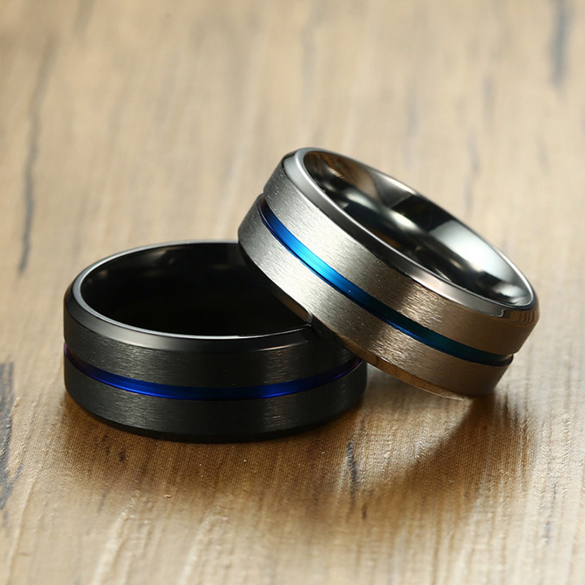 Personalized Promise Ring Matching Rings for Couples Ring Etsy