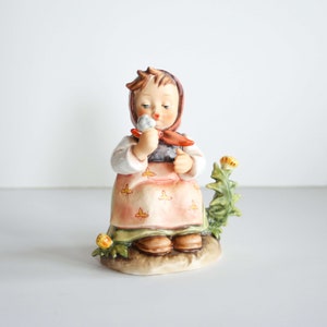 MAKE A WISH — Hummel Goebel | Rare Vintage German Figurine in Original Box | #475 — 4.5&quot;