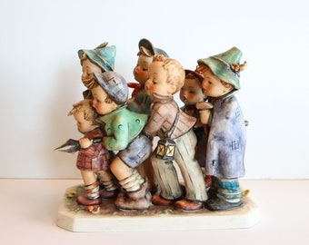 ADVENTURE BOUND — Hummel Goebel | Rare Large Vintage German Figurine with Original Box | #347 — 7.25" | 1957