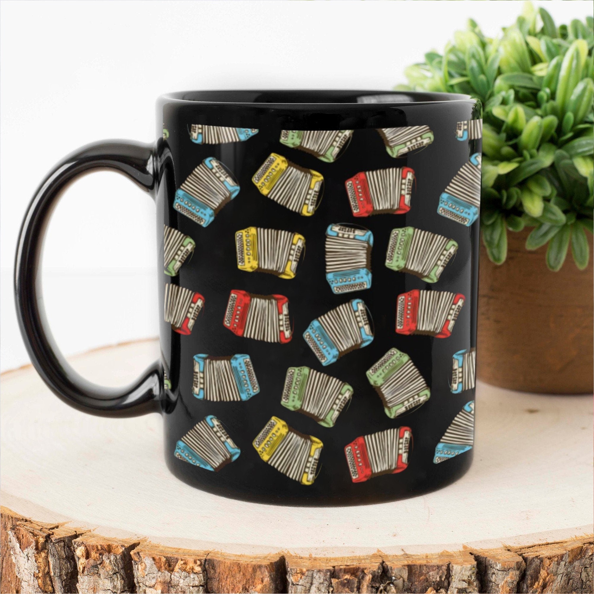 Accordion Gift Mugs Accordion Coffee Mug Accordion Cup Gift Etsy