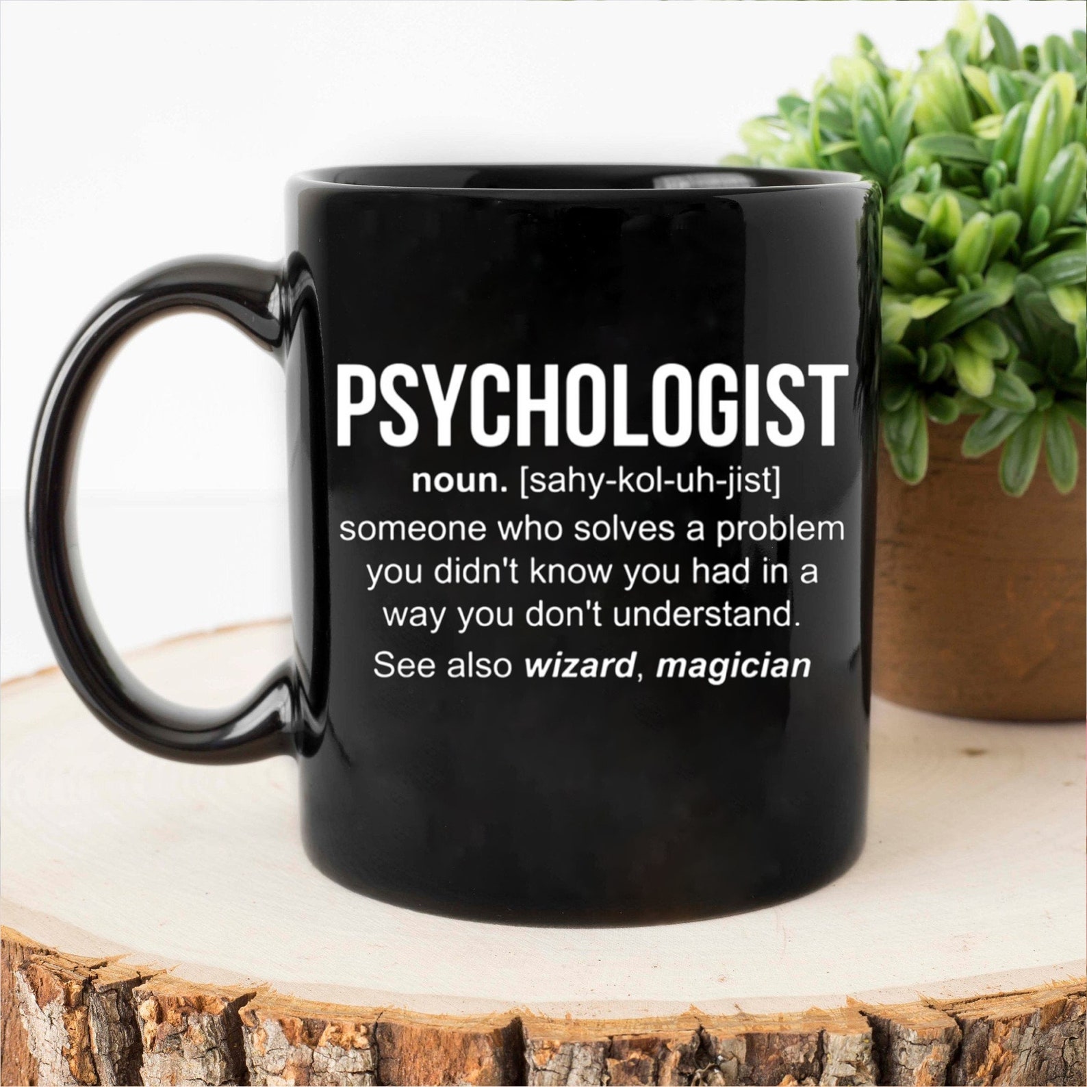 Psychology Magic Mugs Psychiatrist Gift Best Doctor Birthday Etsy