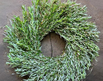 FRESH Rosemary Wreath Front Door Decoration Home Decor Aroma, Kitchen advent, Spring, Easter. Indoors, Wedding, Birthday , summer spring.