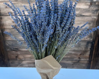 Large Dried English Lavander Bundle, Home Decor, Party Favors, Shower Bunch, Aroma Therapy, Birthday Gift, Housewarming, Aromatic, DIY gift