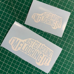 Honda Element Go Around, Custom Sticker, Element Car Decal