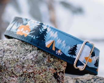 Where Adventure Takes Us Camping Dog Collar