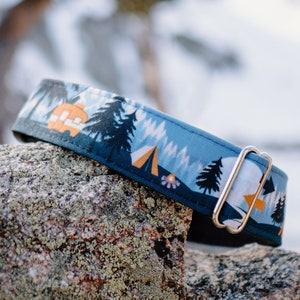 Where Adventure Takes Us Camping Dog Collar