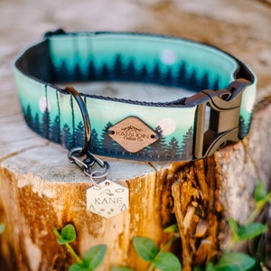 Emerald Woodlands Dog Collar