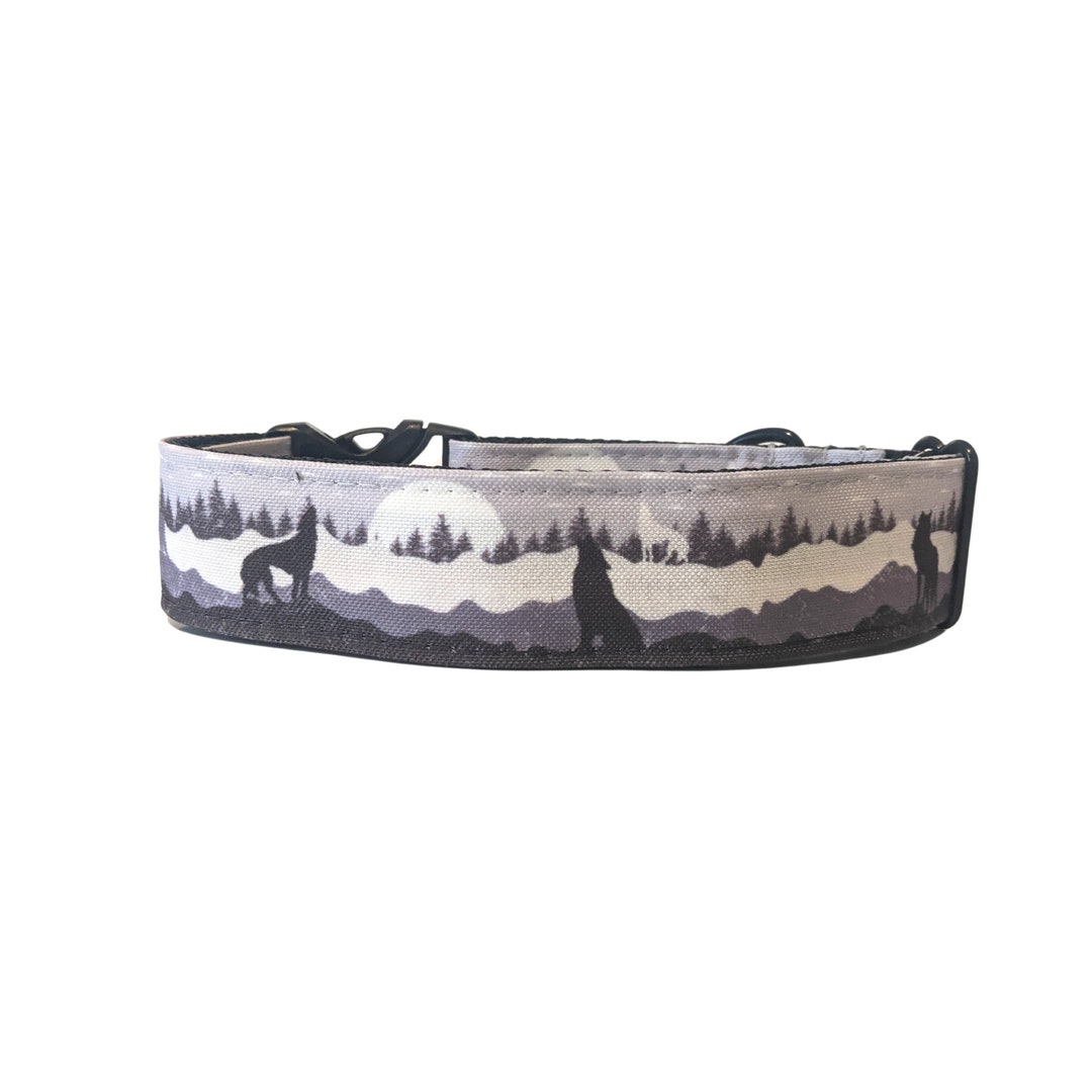 The Pack Wolf Dog Collar Etsy