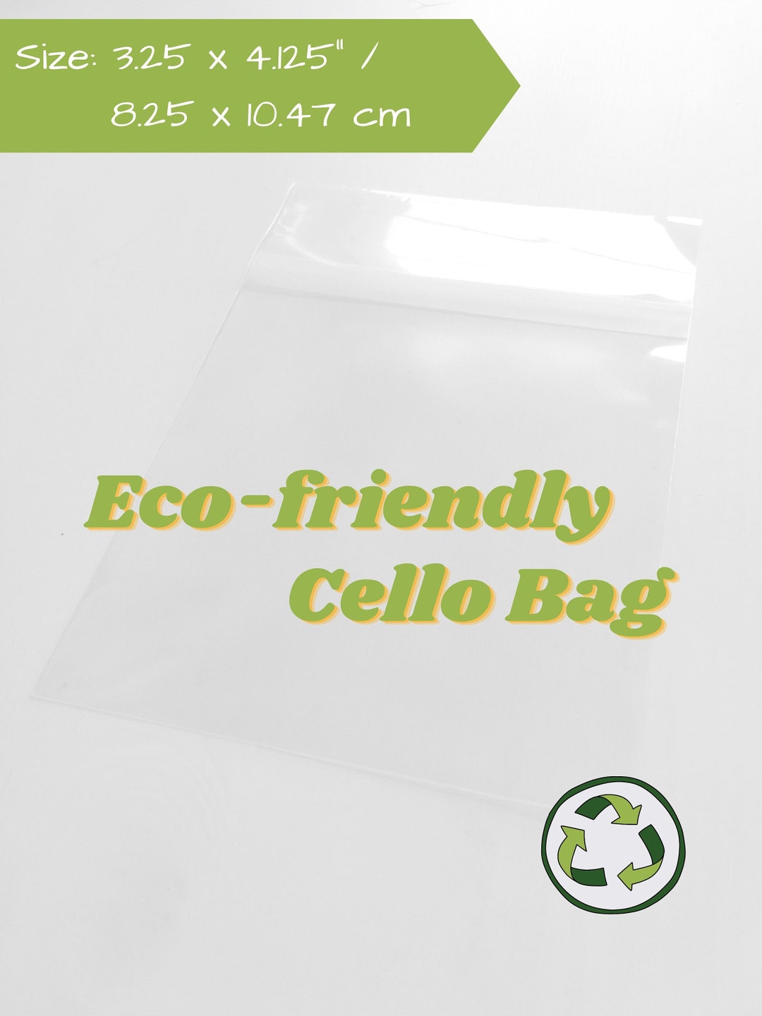 Clear Eco Friendly Cello Bags Compostable Cellophane Bags Resealable