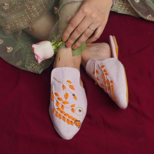 Mules shoes for women, Pastel Color Mules, Soft cushion Mules, green mules, Loafers Women's Mules & Clogs, Closed Toes Mules, Wedding Slipon