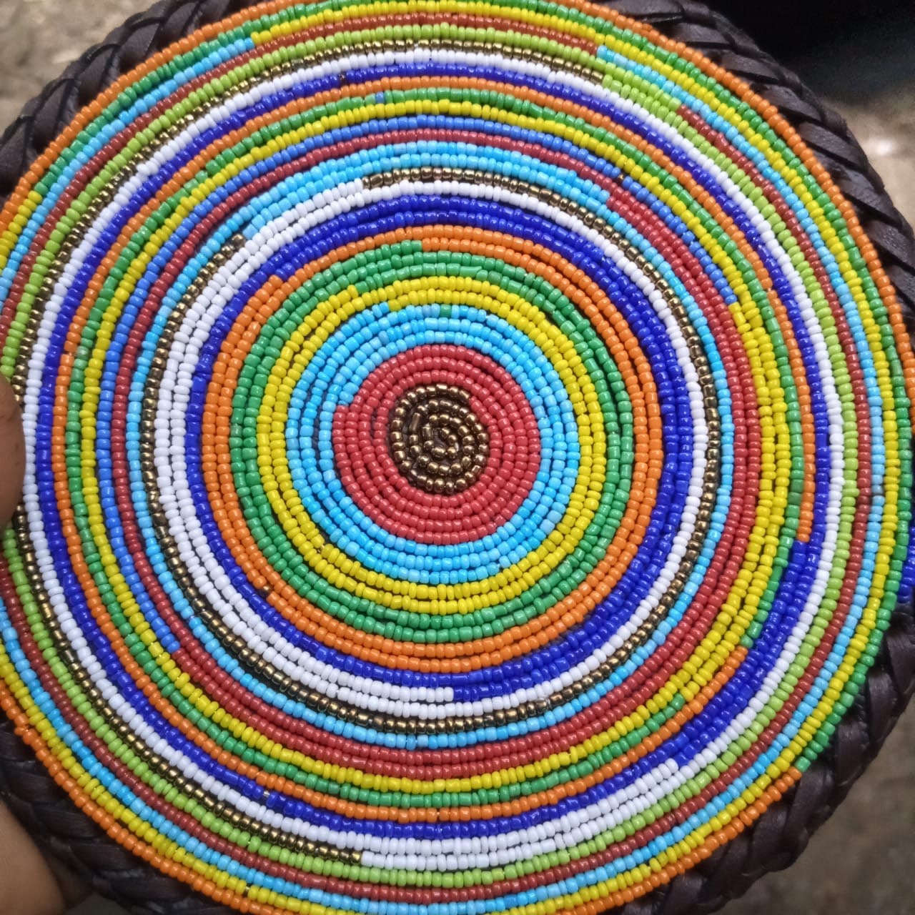 African Beaded Place Mats Etsy