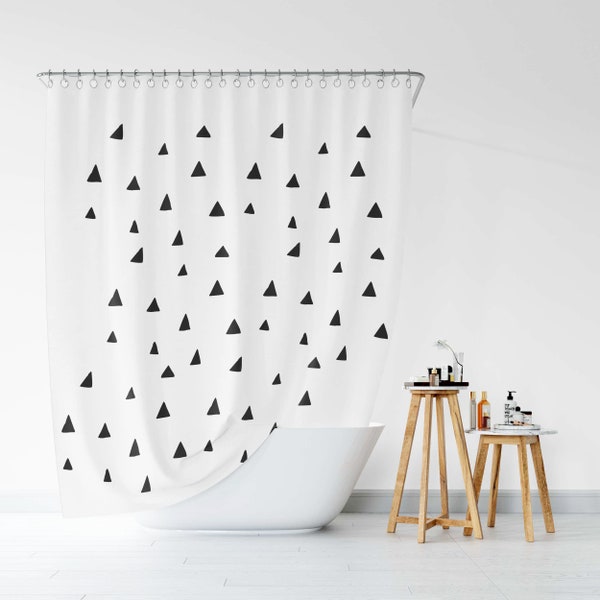 Shower Curtain and Matching Rug Boho - Etsy