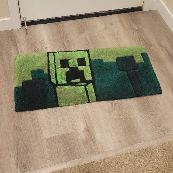 Minecrafts Rug - Etsy