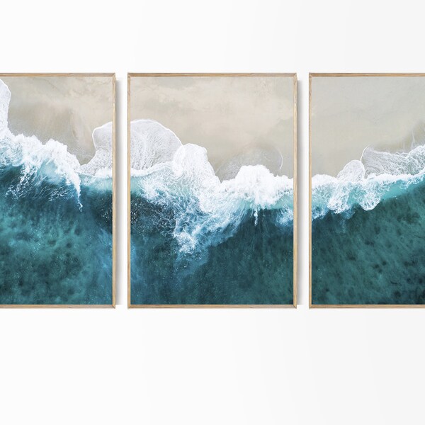 Turquoise Wall Art Etsy