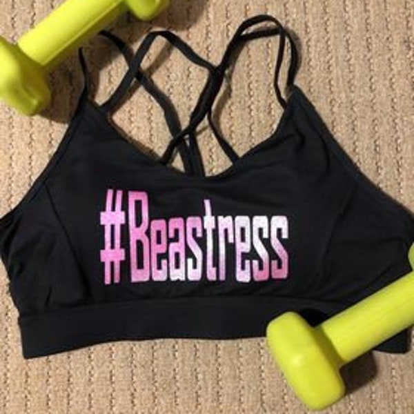 Custom Sports Bra Etsy