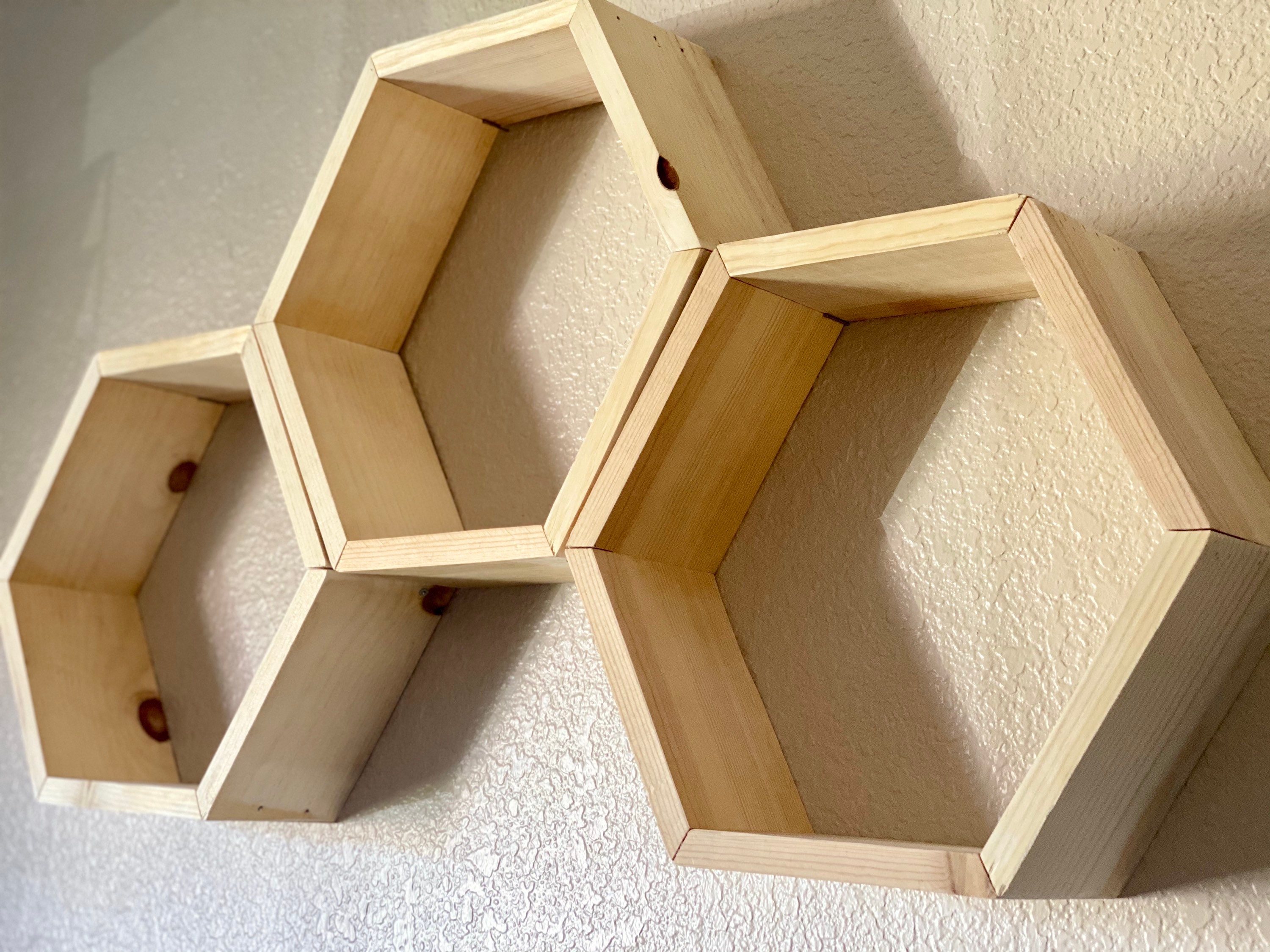 Hexagon Shelves Etsy