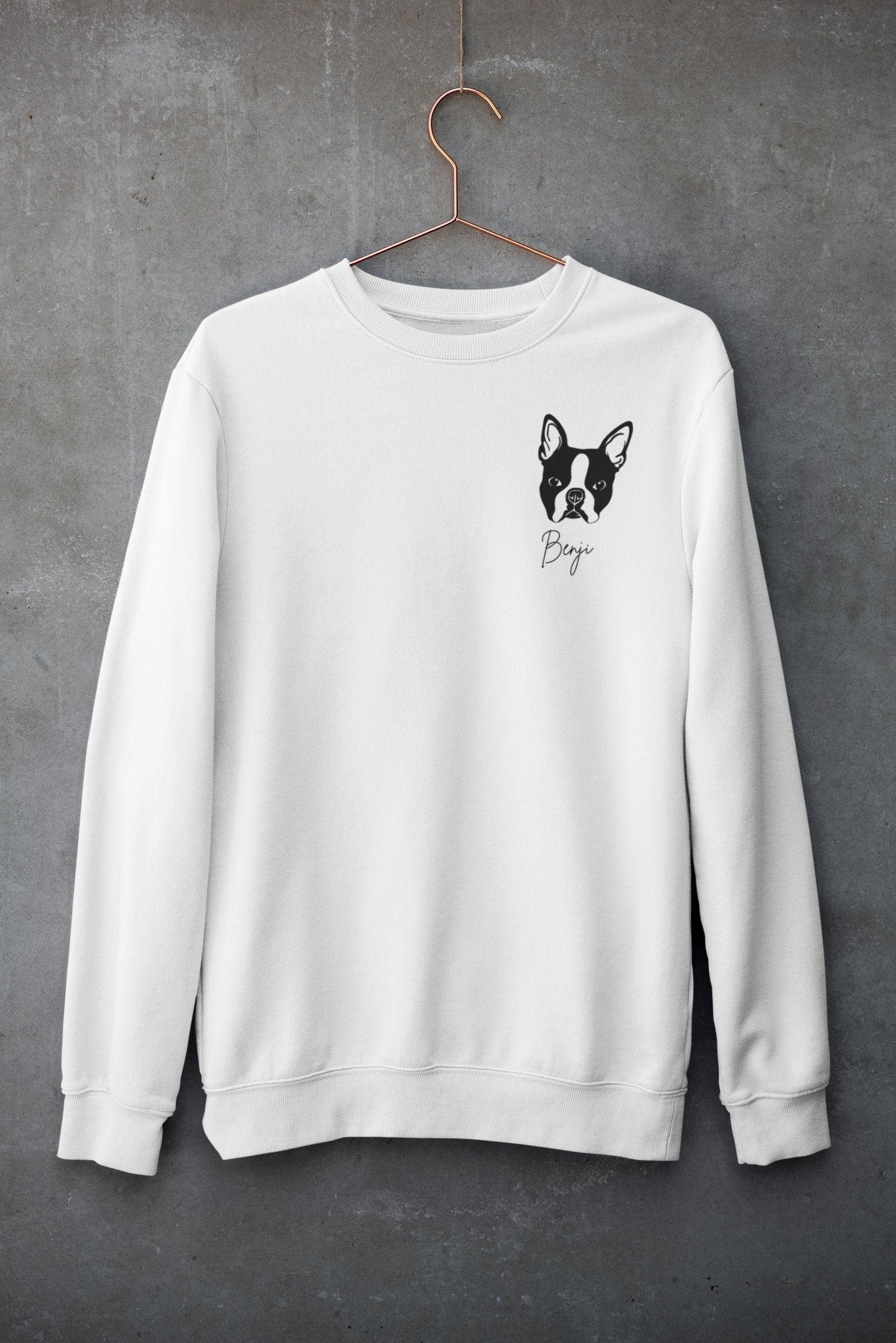 crewneck sweatshirt for dogs