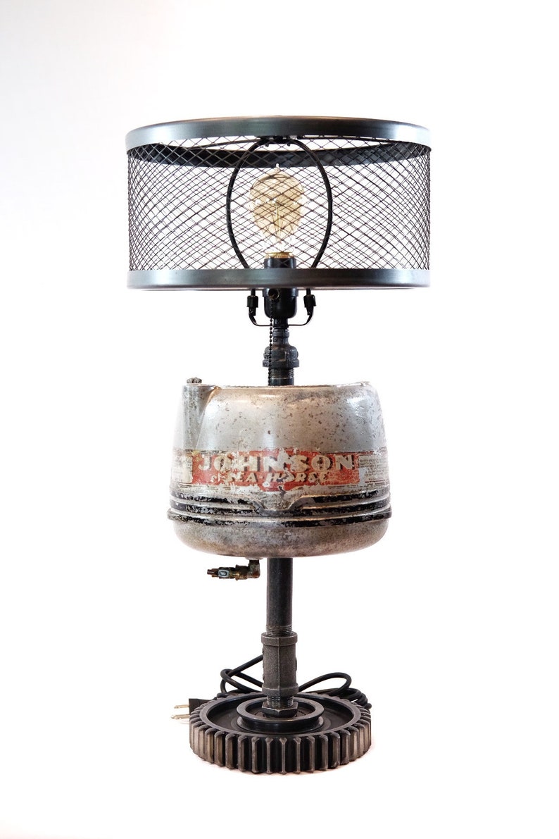 Johnson Sea Horse Outboard Boat Motor Lamp Etsy