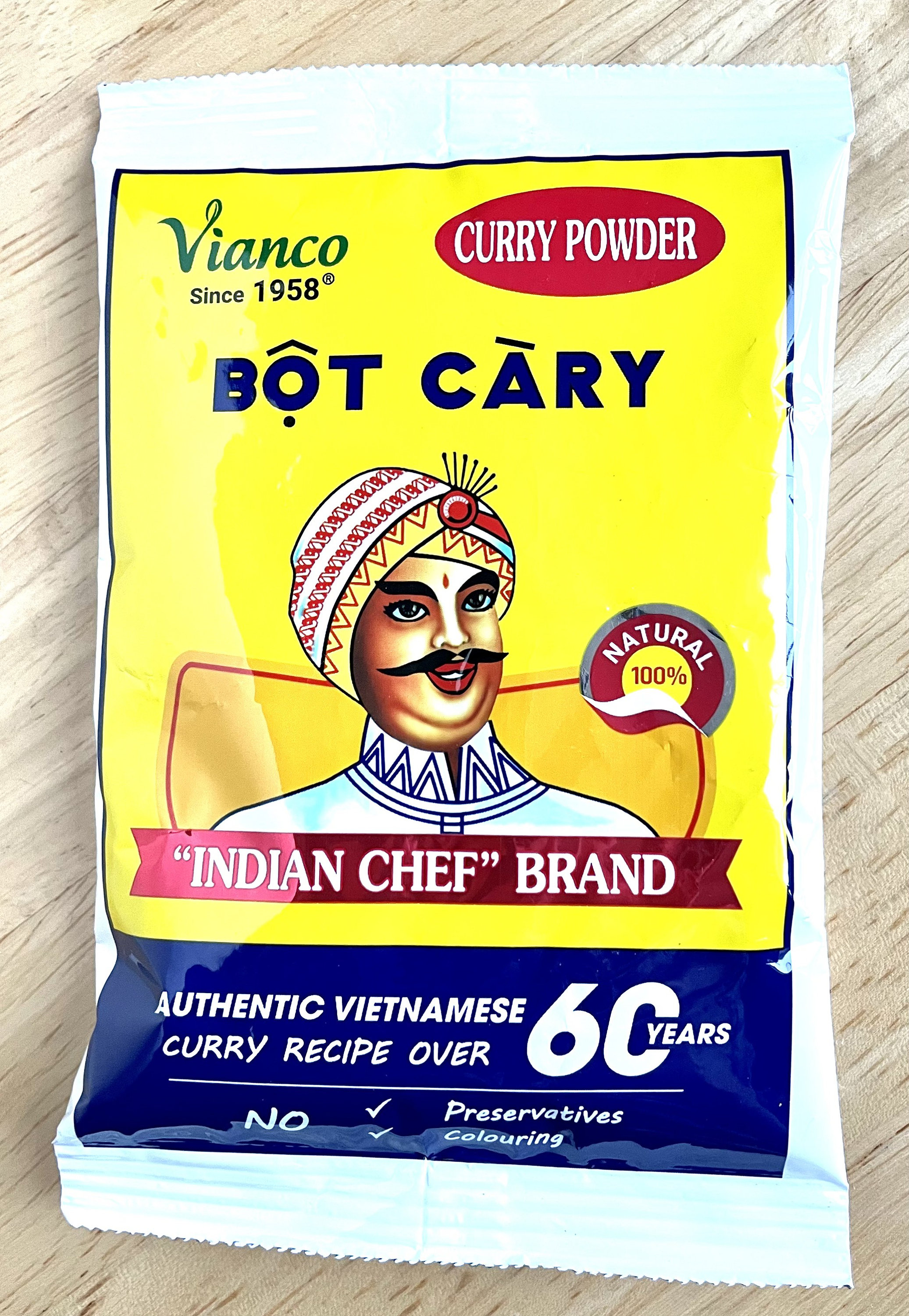 Vietnamese Curry Powder Indian Chef Brand Etsy