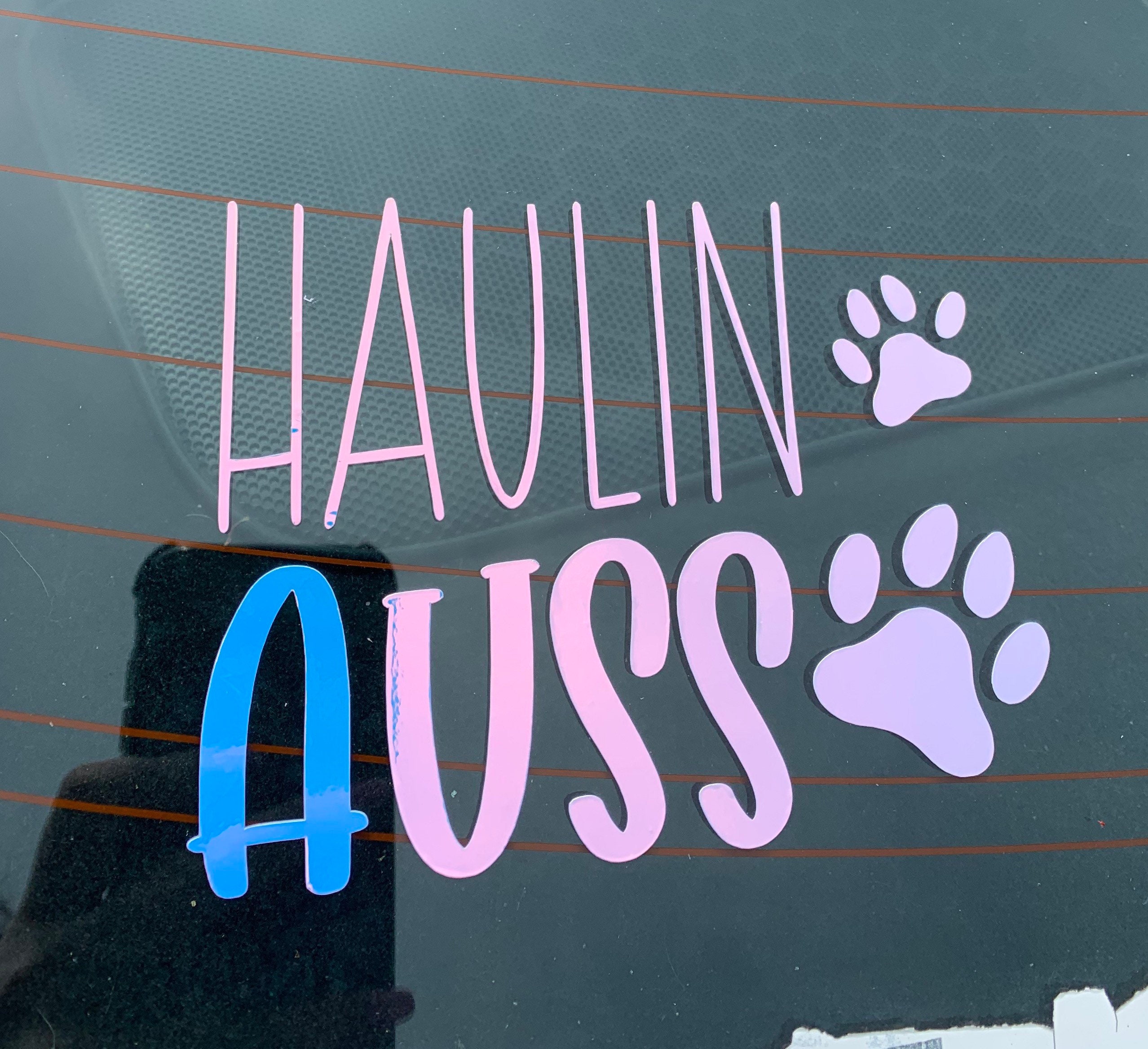 Haulin Auss Car Decal Vinyl Car Decal Car Decal Australian Etsy UK