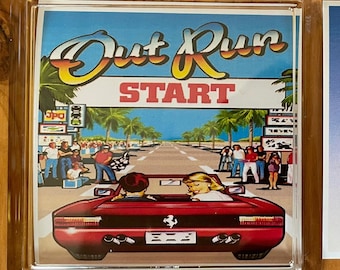 Coasters Retro Sega Video Game Covers Drinks Coasters
