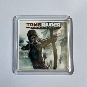 Coasters Tomb Raider Video Game Covers Drinks