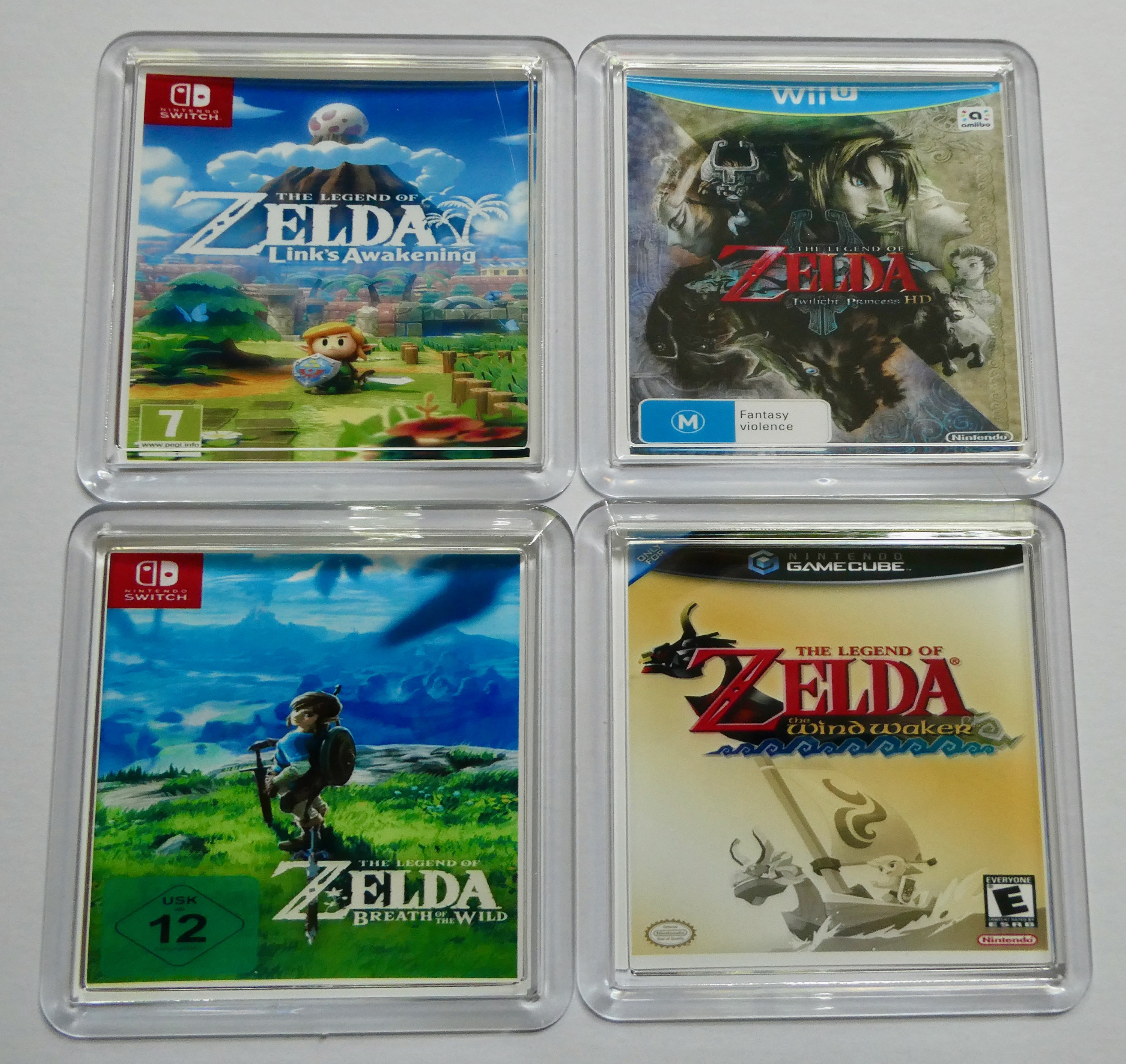 PLV Display Store lot de 10 inserts Factice Zelda Twilight