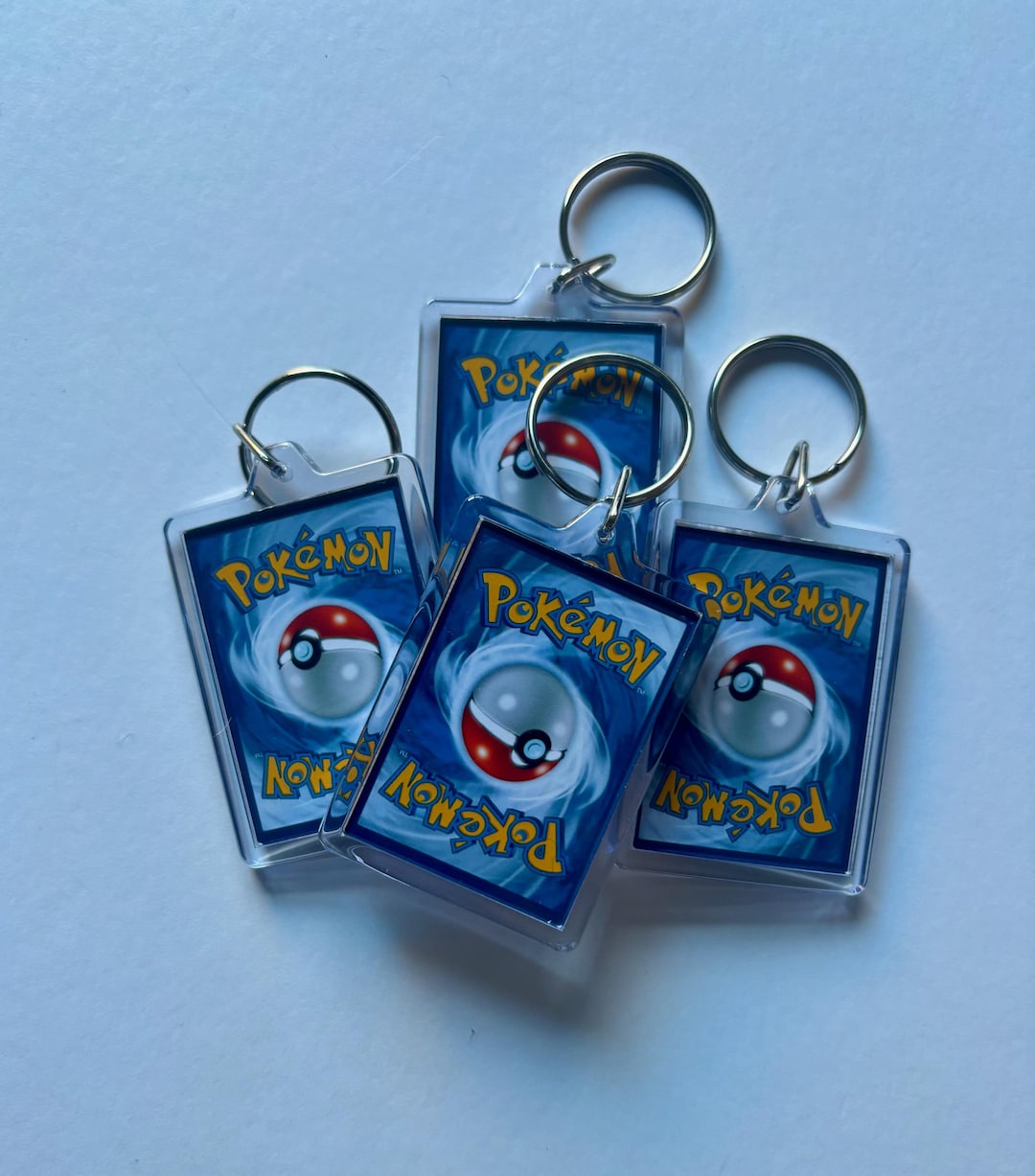 Custom Pokemon Keyrings - Etsy