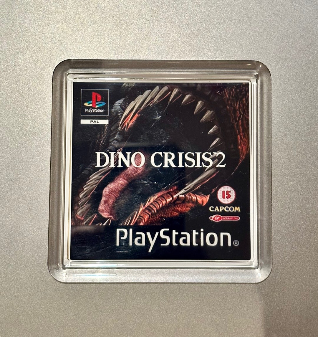 Coasters Dino Crisis 2 Video Game Covers Drinks Coaster Etsy