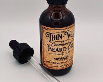 Luxury Beard Oil - Smoked Vanilla Planifolia