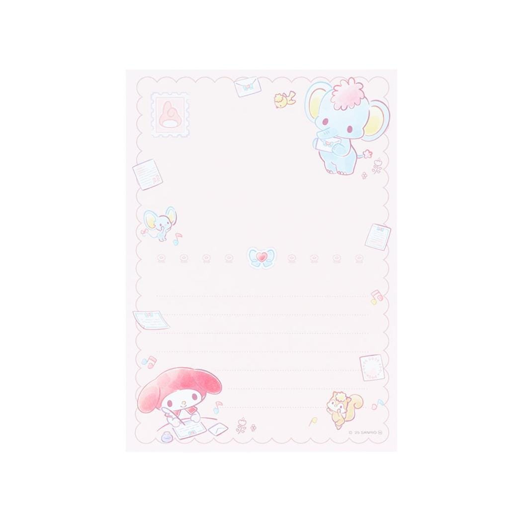 80 Sheets | Sun-star X Sanrio | My Melody 4 Design A6 Memo Pad