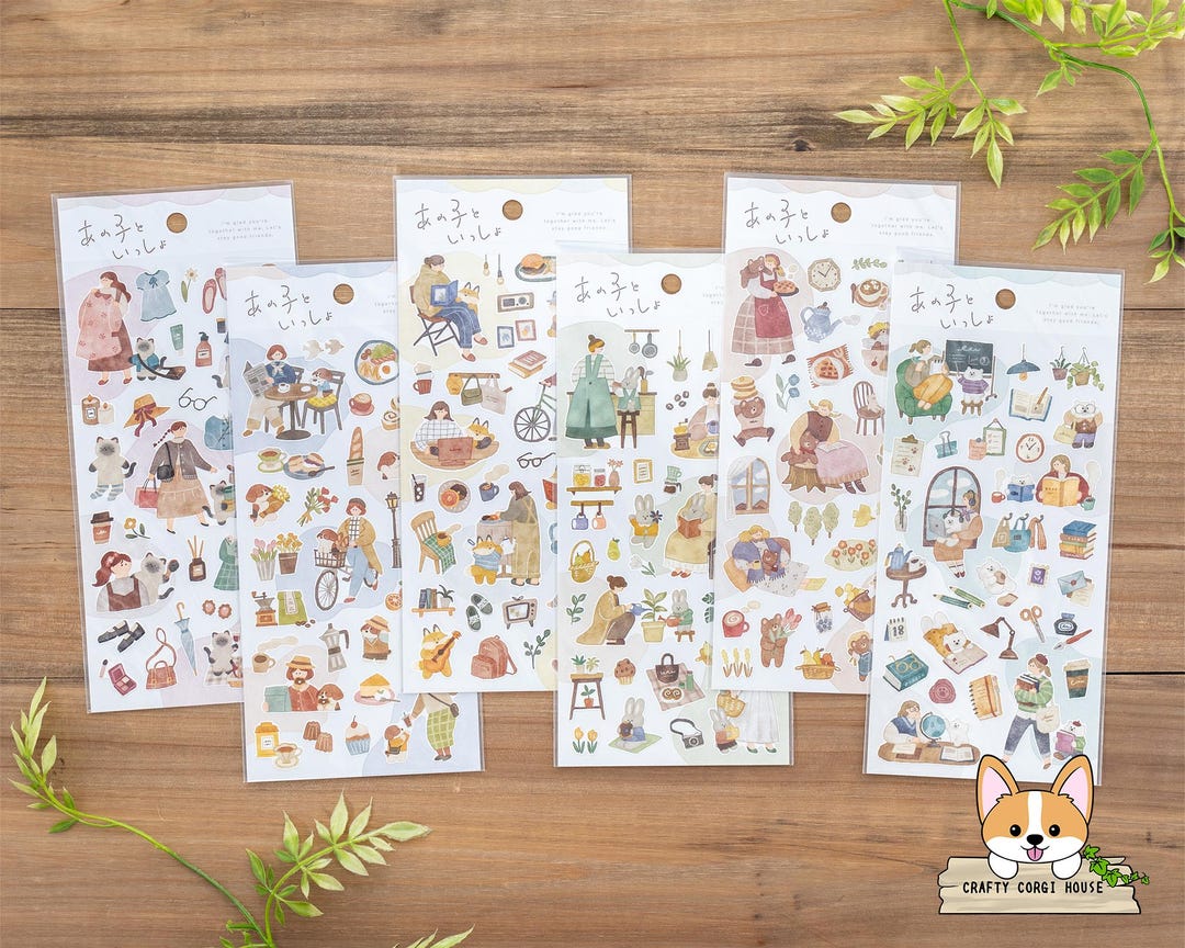 1 or 2 Pc Set | Mind Wave | ANOKO TO ISSHO (with That Girl) Paper