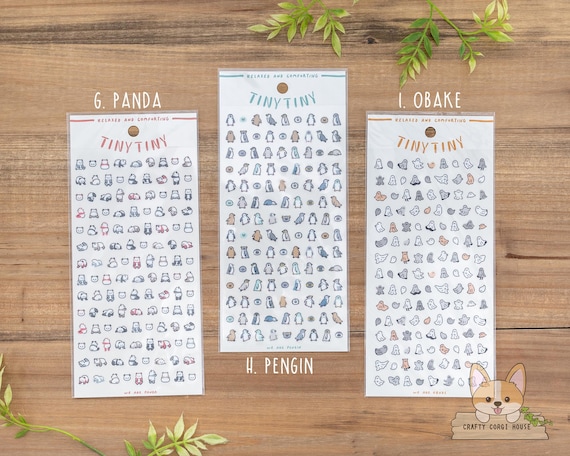 Tiny Tiny Rabbit Sticker Set Tiny Tiny Rabbit Sticker Set