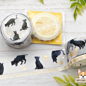 CLEARANCE, Animals, Washi Tape, Cats,dogs, Elephant,bear, Poller Bear,card  Making, Papercrafts,craft Supplies, Kids Crafts,adhesive, Kittens 