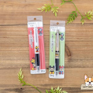 1 pc | 0.5mm | Kamio x Seiji Matsumoto | Disney JETSTREAM 4&1 Multi Pen and Mechanical Pencil | Mickey Mouse - Friends
