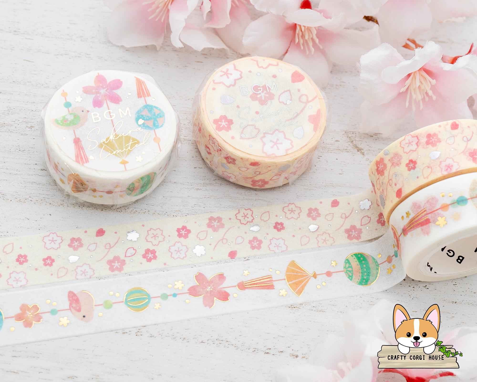 1 Roll | 15mm | BGM | SPRING LIMITED Japanese Cherry Blossom Foil
