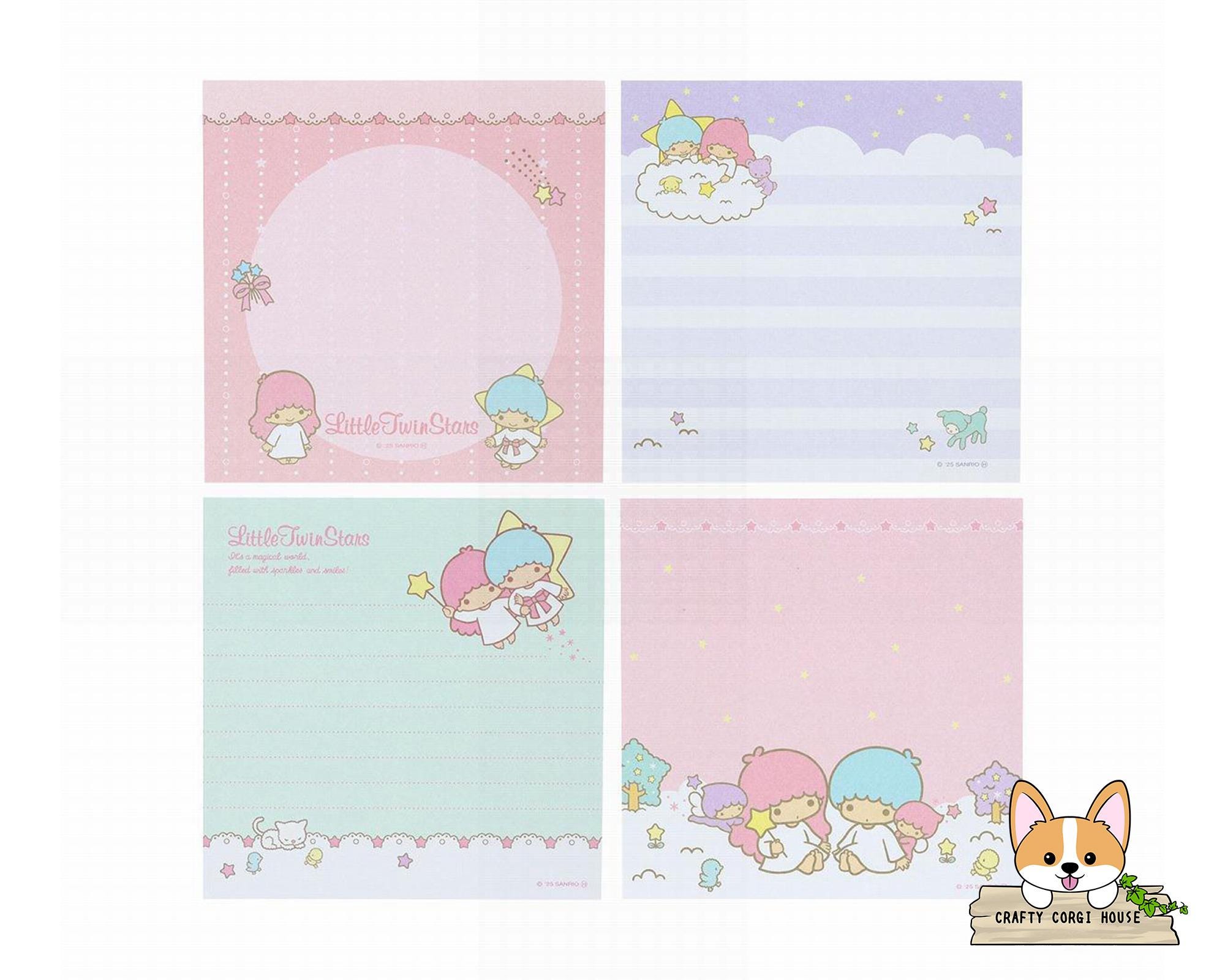 80 Sheets | Sun-star Sanrio | 50th Anniversary Sanrio Characters 2